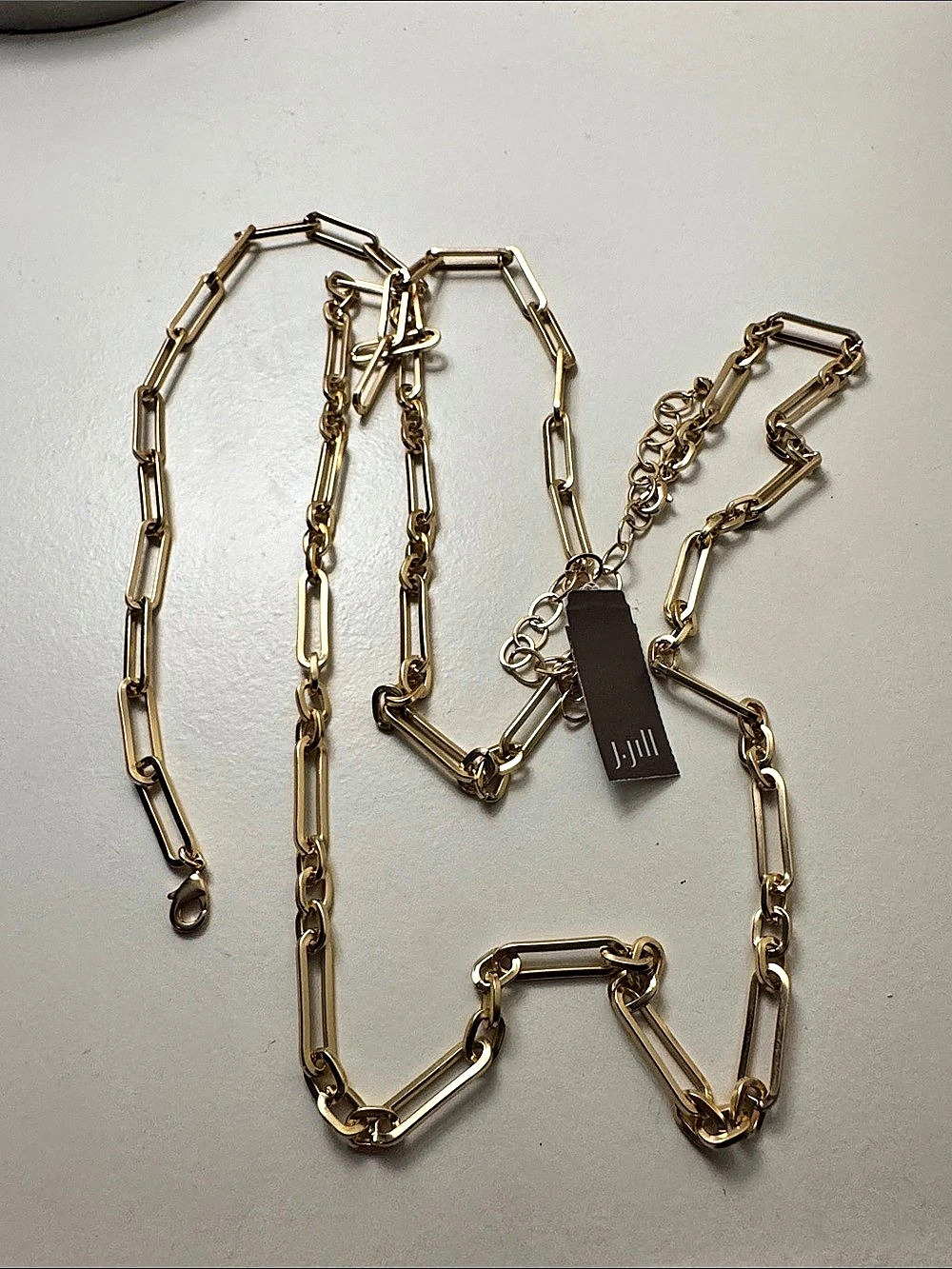 Steve Madden Gold-Tone Mixed Link Necklace NWT